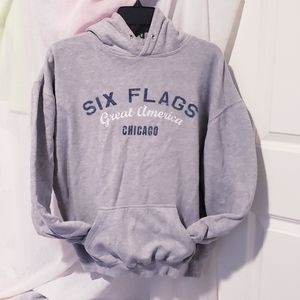 *5=$20* Six Flags Chicago Hoodie Sweatshirt